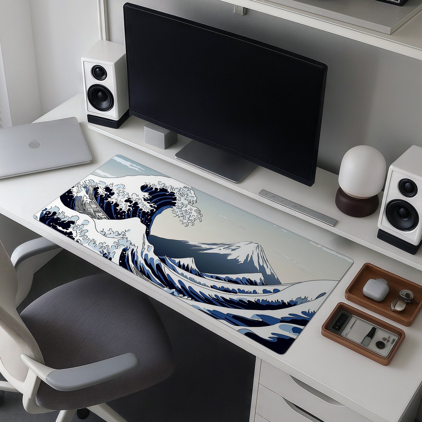 The Great Wave: Pastel Color