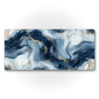 Blue and White Marble