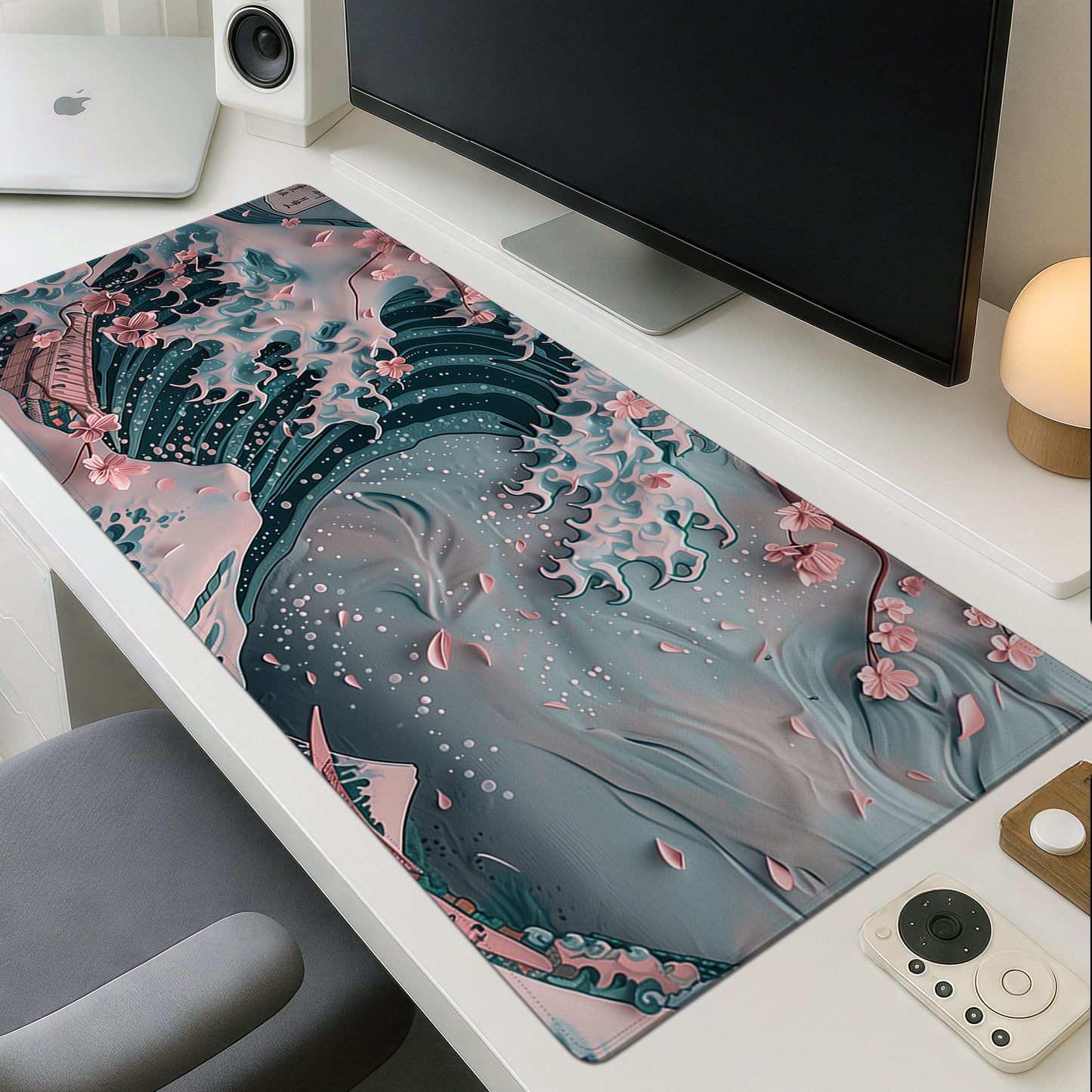 Sakura Wave Desk Mat — Pre-Order