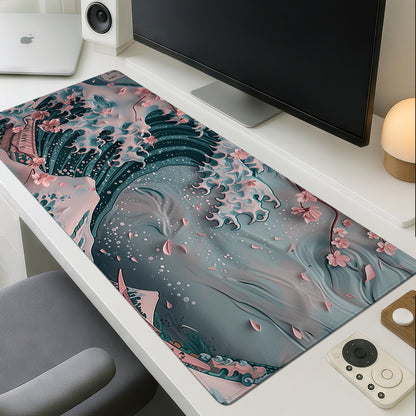 Sakura Wave Desk Mat — Pre-Order