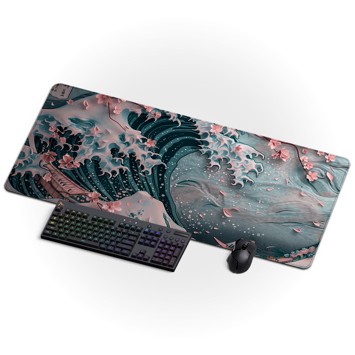 Sakura Wave Desk Mat — Pre-Order