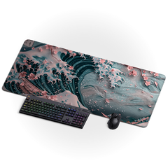 Sakura Wave Desk Mat