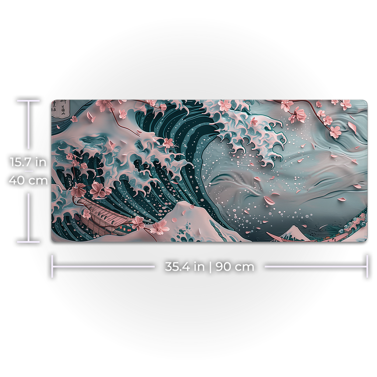Sakura Wave Desk Mat — Pre-Order