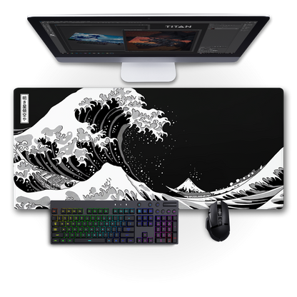 The Great Wave: Black & White