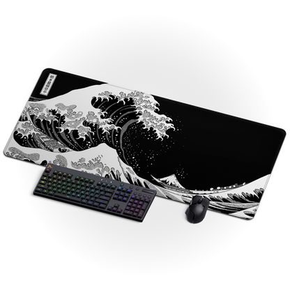 The Great Wave: Black & White