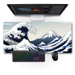 The Great Wave: Pastel Color