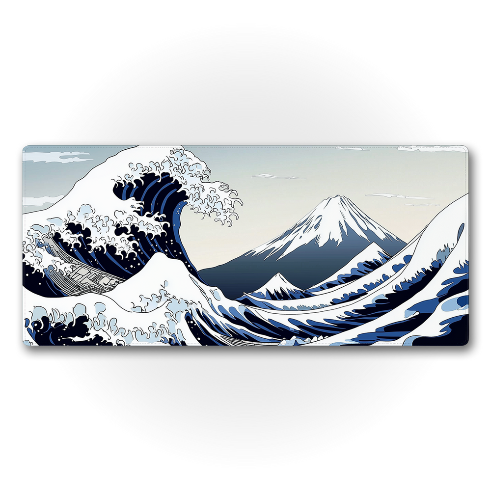 The Great Wave: Pastel Color
