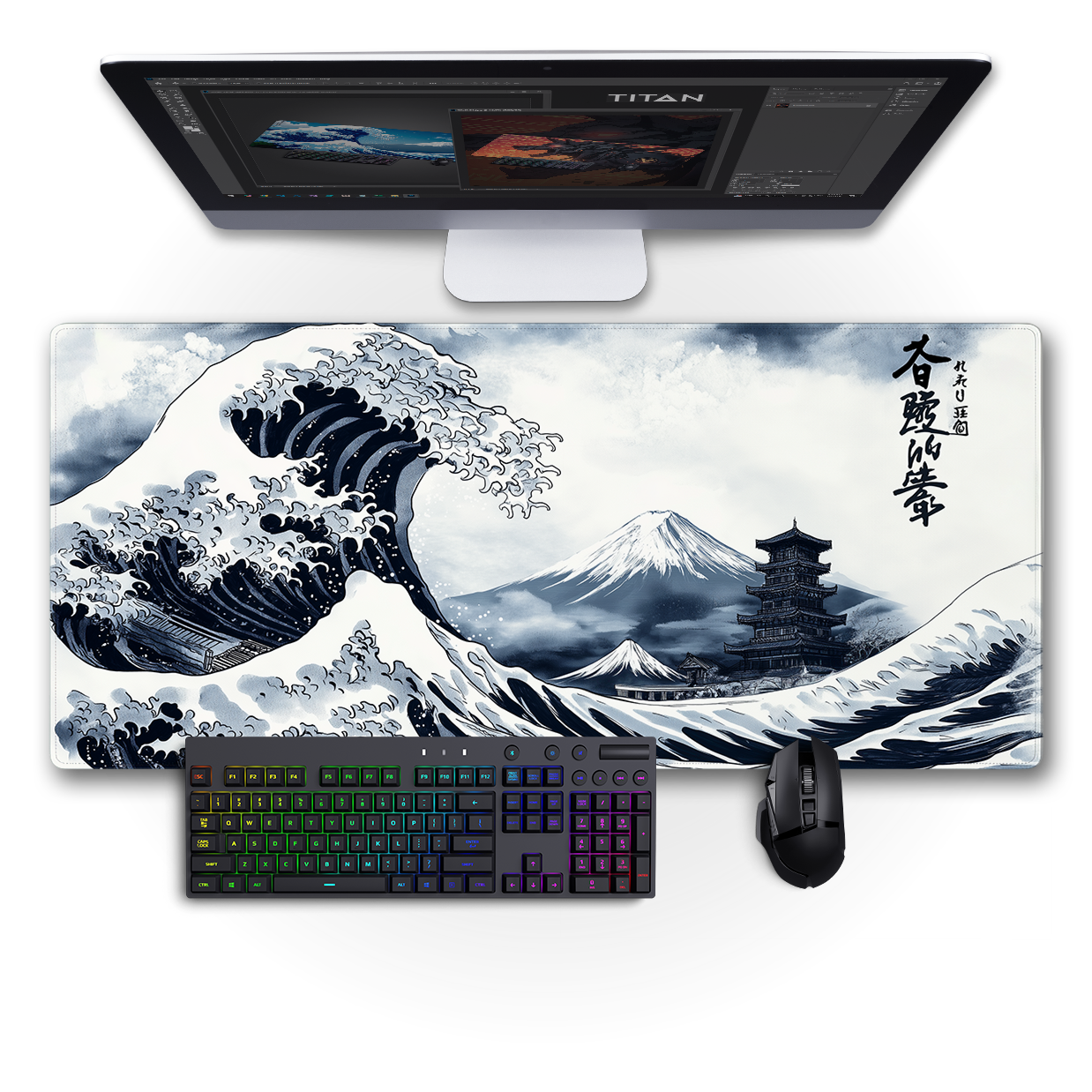The Great Wave: Retro