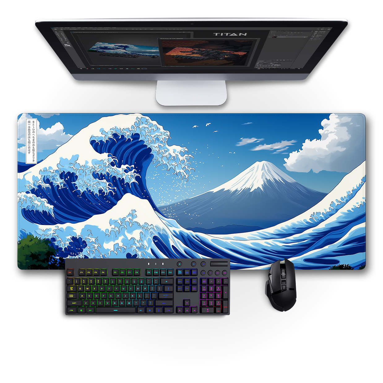 The Great Wave: Vivid Color