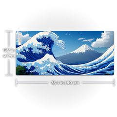 The Great Wave: Vivid Color