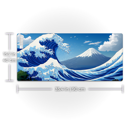 The Great Wave: Vivid Color