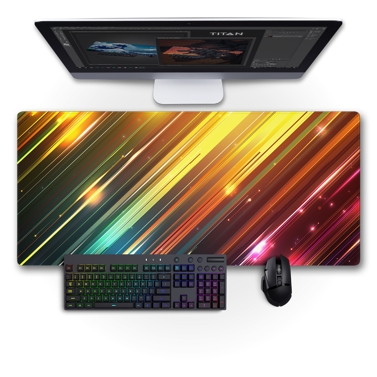 Titan Prism Desk Mat — Pre-Order