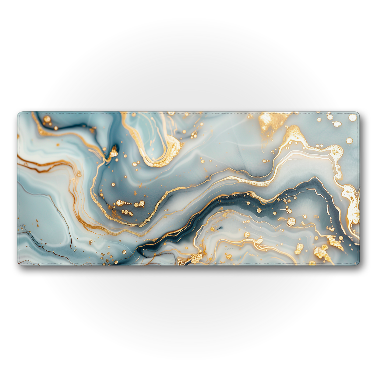 White and Gold Marble