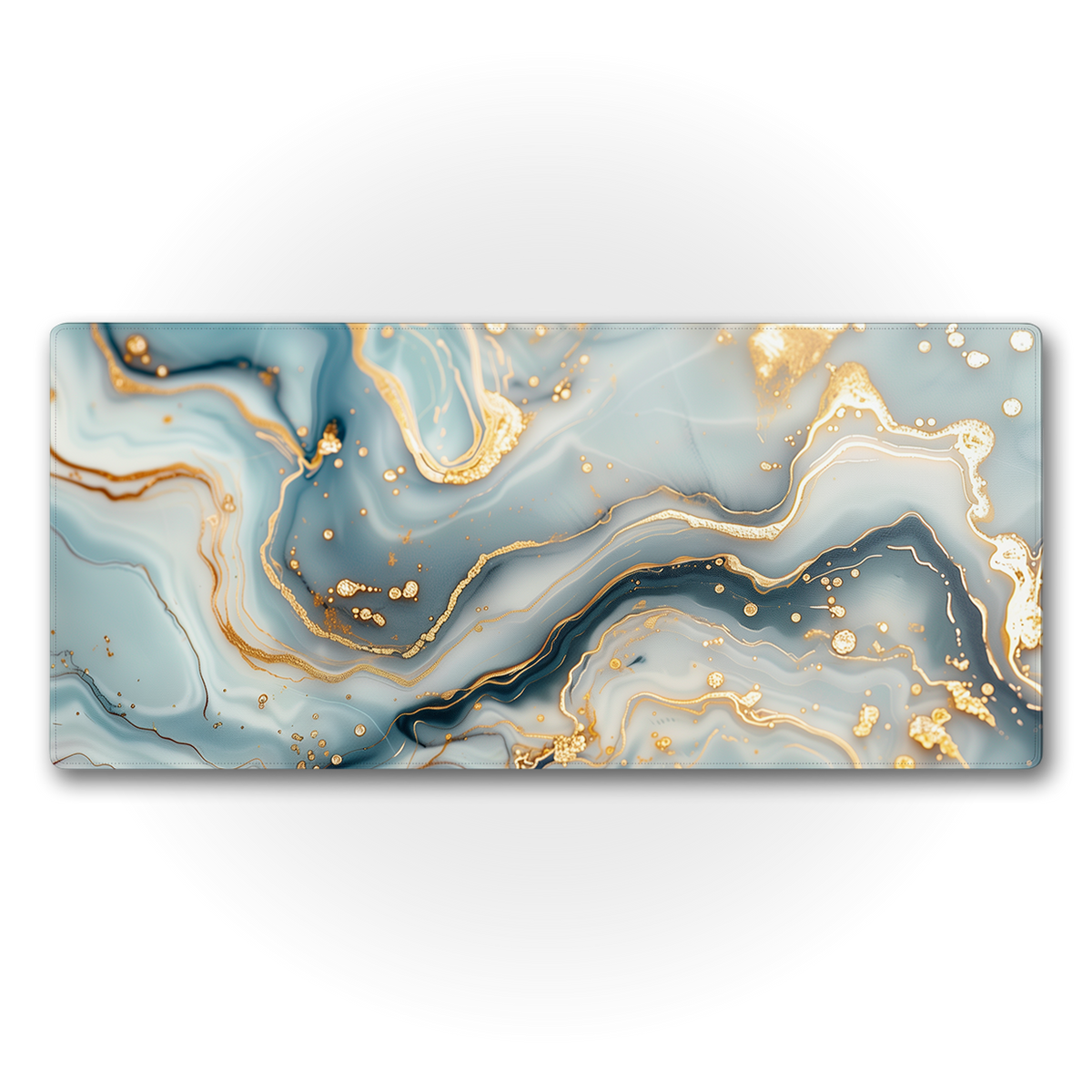 White and Gold Marble