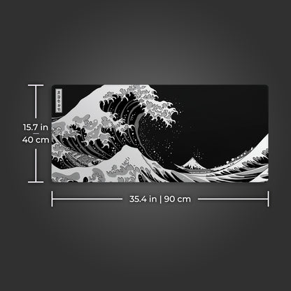 The Great Wave: Black & White